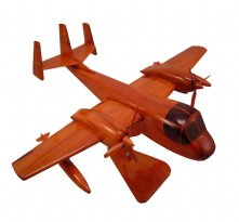 OV-1 Mohawk Wooden Model