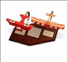 Fokker DR1 Triplane vs. Sopwith F.1 Camel Wooden Model