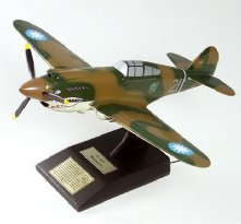 BIGGEST P-40B Warhawk AVG Wooden Model