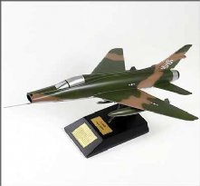 BIGGEST F-100D Super Sabre Wooden Model