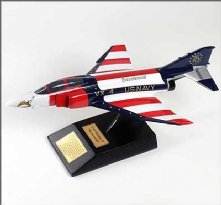 BIGGEST F-4J Bicentennial Phantom Wooden Model