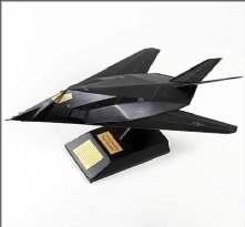 BIGGEST F-117A Nighthawk Stars & Stripes Wooden Model