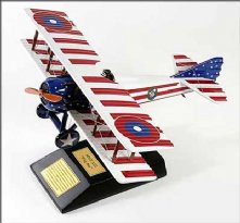 BIGGEST SPAD XIII Flag Bus Wooden Model