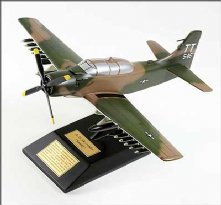BIGGEST A-1E Skyraider Wooden Model