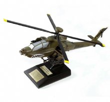 BIGGEST AH-64D Apache Longbow Wooden Model