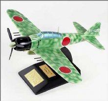 BIGGEST Mitsubishi A6M3 Type 0 Model 32 Wooden Model