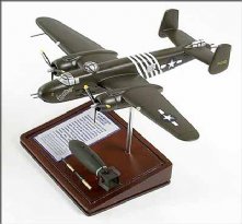 B-25H Mitchell Barbie Wooden Model