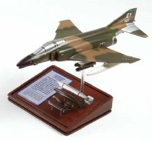 F-4D Phantom USAF Wooden Model