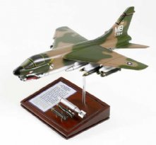 A-7D Corsair II Wooden Model