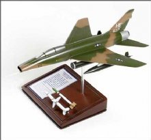 F-100F Super Sabre Twin Seater Wooden Model