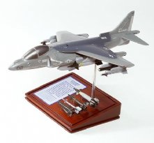 AV-8B Harrier Black Sheep Wooden Model