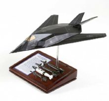 F-117A Nighthawk Wooden Model