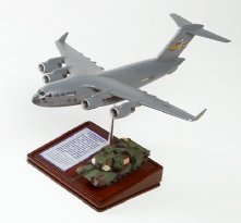 C-17 Globemaster Desktop Wooden Model