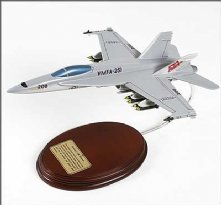 F-18C Hornet Wooden Model