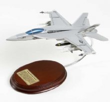 F-18E Super Hornet USN Wooden Model
