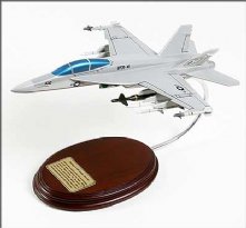 F-18F Hornet VFA-41 Wooden Model