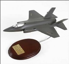 F-35A JSF USAF Wooden Model
