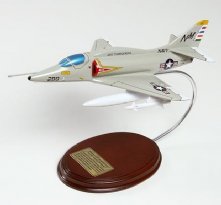A-4F Skyhawk USN Golden Dragon Wooden Model