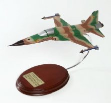 F-5E Tiger II Snipers Wooden Model