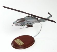 AH-1W Cobra Wooden Model