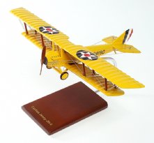 JN-4 Jenny Biplane Wooden Model