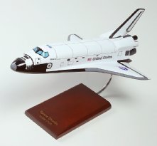 Space Shuttle Orbiter Atlantis Wooden Model