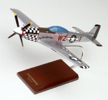 P-51D Mustang Wooden Model