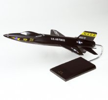X-15 Rocket Powered Wooden Model