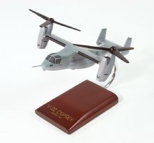 V-22 Osprey USMC Helicopter Wooden Model