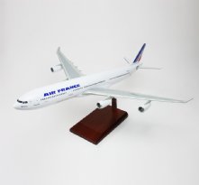 A340-300 Air France Airlines Wooden Model