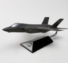 F-35A JSF/CTOL Wooden Model
