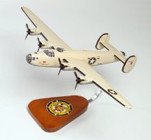 B-24D Liberator Ploesti Raid Wooden Model