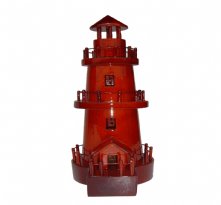 Light House 3 Wooden Model