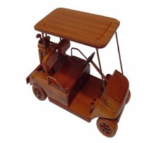 Golf Cart Wooden Model