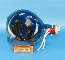 Pirate Ship in a Bottle with Sky 7