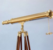 Chrome Harbor Master Telescope 60