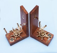 Armilliary Book Ends