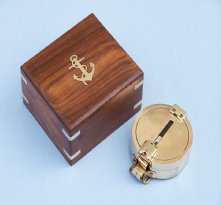 Brass Clinometer Compass 4