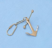 Anchor with rod key chain