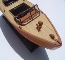Vintage Chris Craft Wooden Model