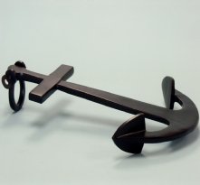 Aluminum Anchor W/Cross Bar 25