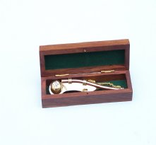 Boatswain / Bosun Whistle with Box